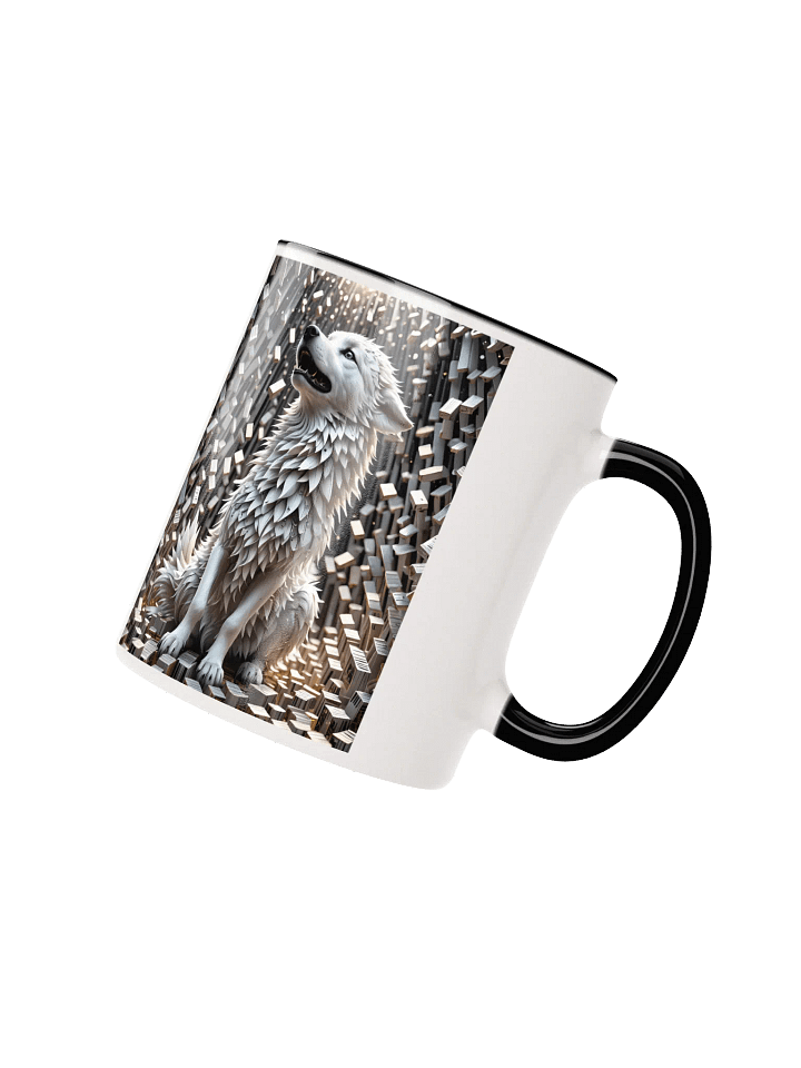 Surreal Wolf Ceramic Mug product image (3)