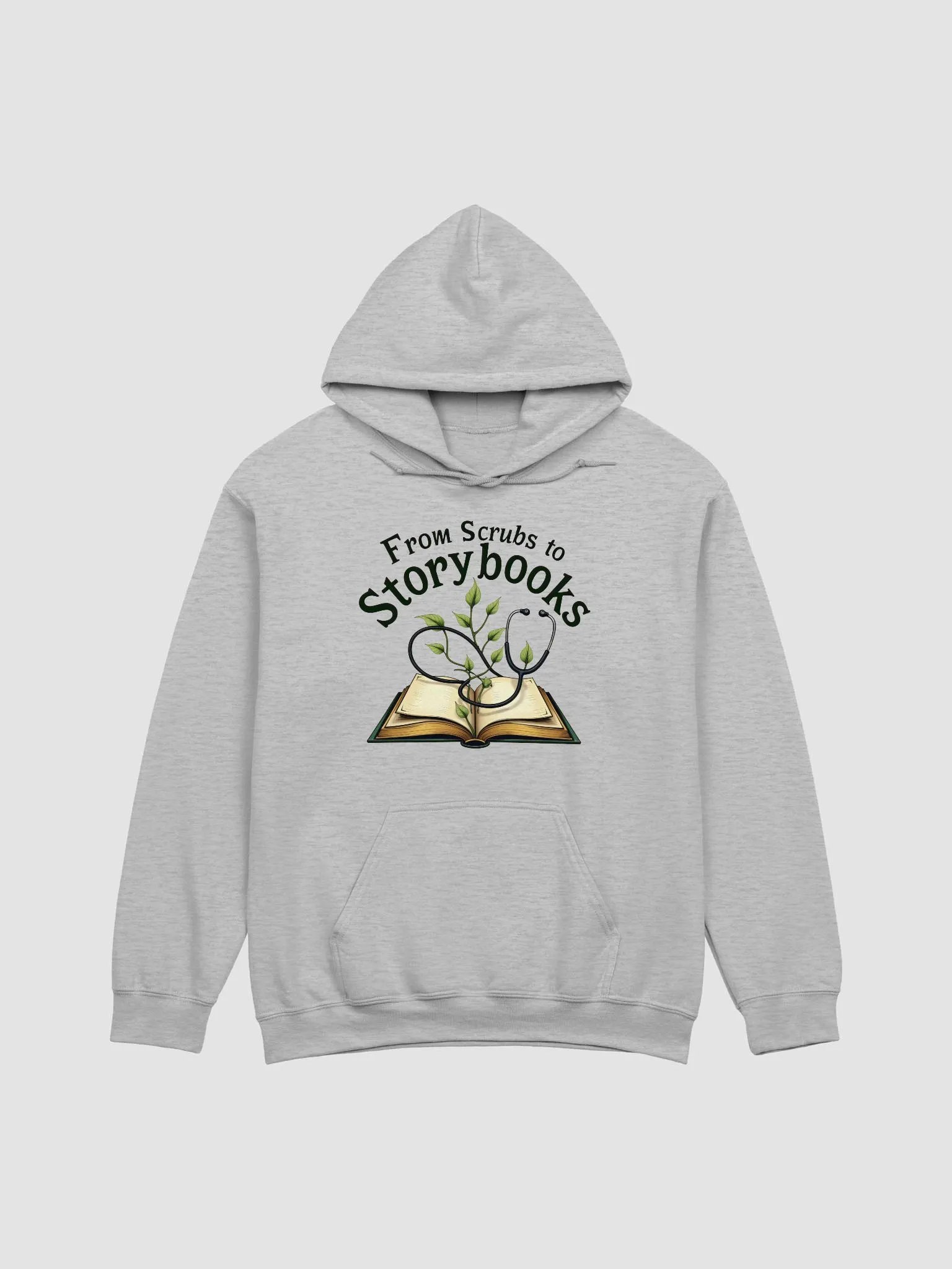 Leafy Tales Stethoscope Hoodie product image (6)