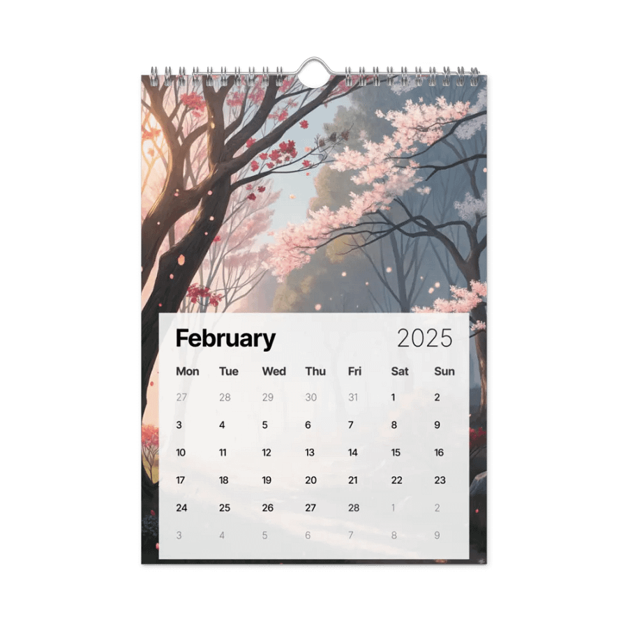 MAGICAL ANIME SEASONS WALL CALENDAR 2025 product image (5)