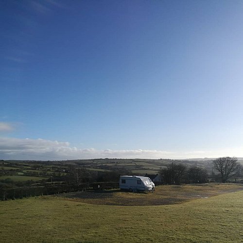 Blue skies and sunshine here in South Wales this morning #fulltimetouring