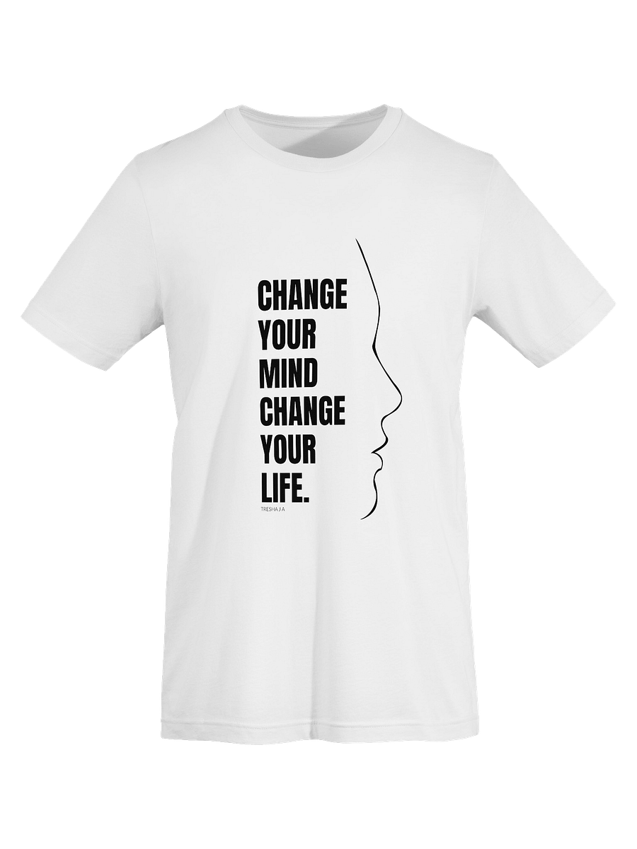 Change Mindset Tee - White product image (3)
