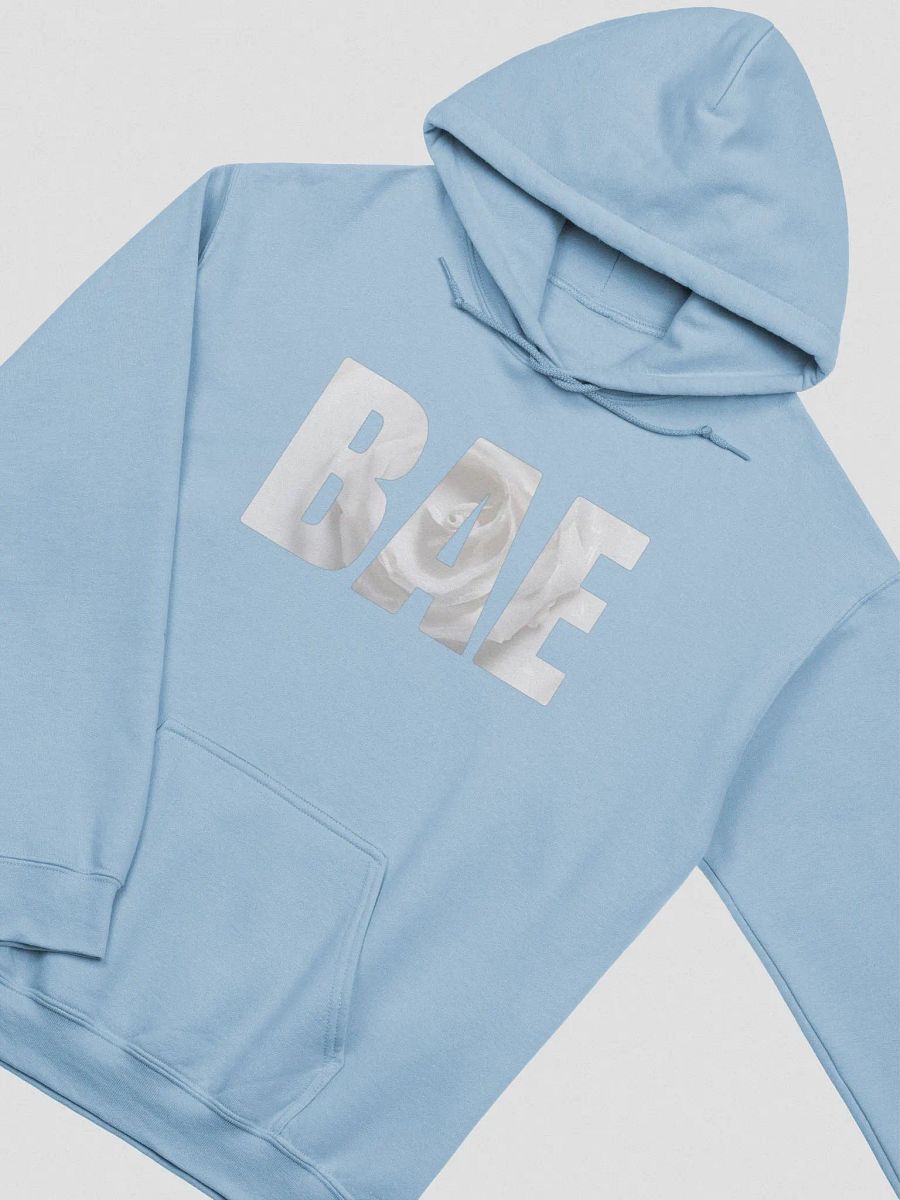 White Winter Rose Hoodie product image (3)
