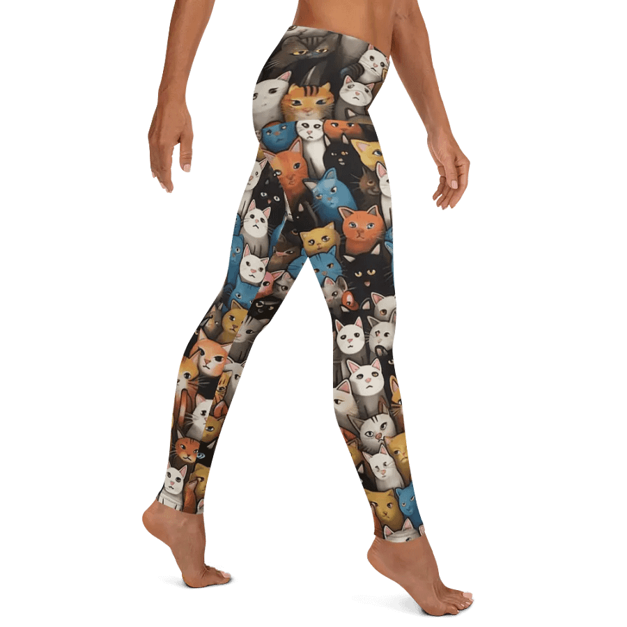 Leggings for Women – Cute Kittens Print for Adorable & Comfortable Style product image (11)