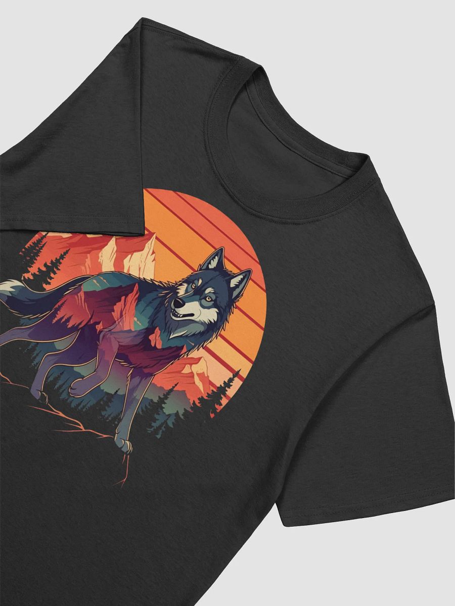 Wild Sunset Wolf T-Shirt product image (10)
