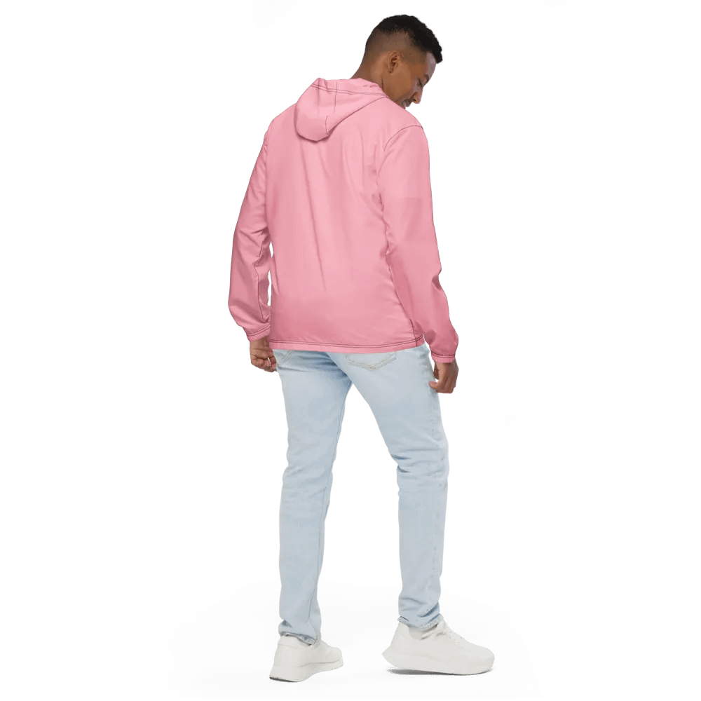 Plain Color Pink Windbreaker product image (3)
