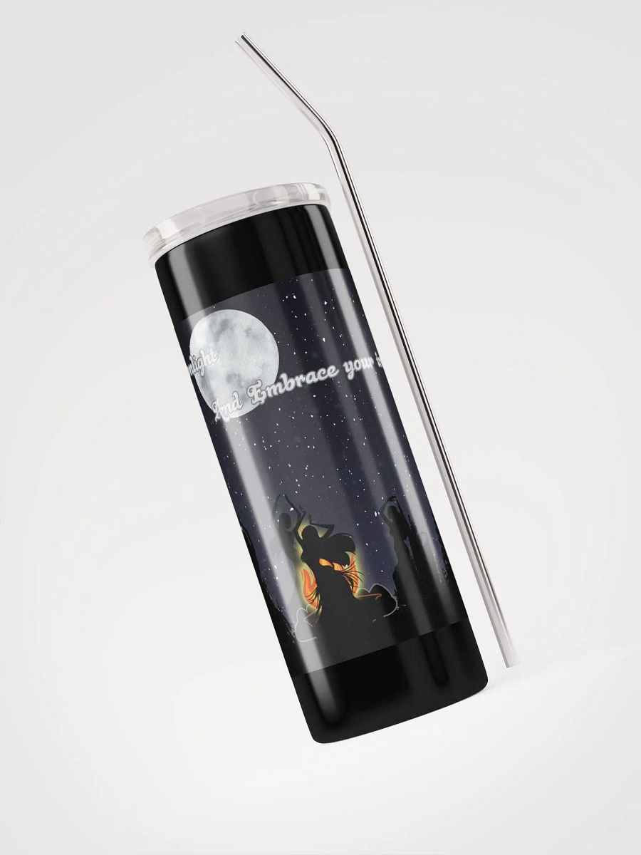 Moonlit Witch Stainless Steel Tumbler product image (3)