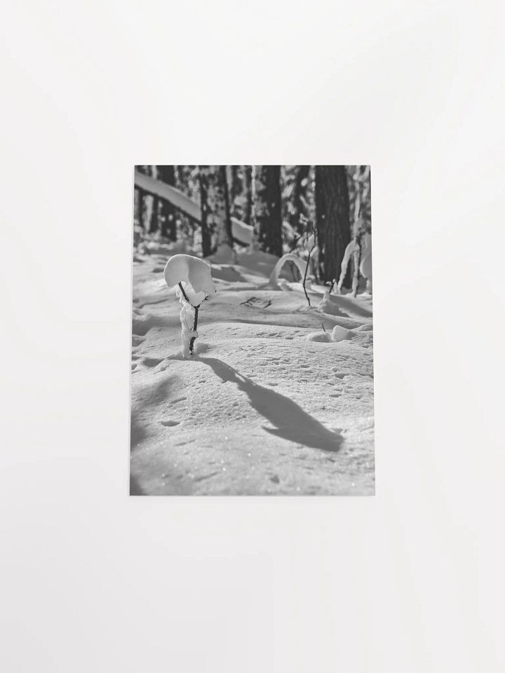 Snowy Serenity (Premium Matte Poster) product image (1)
