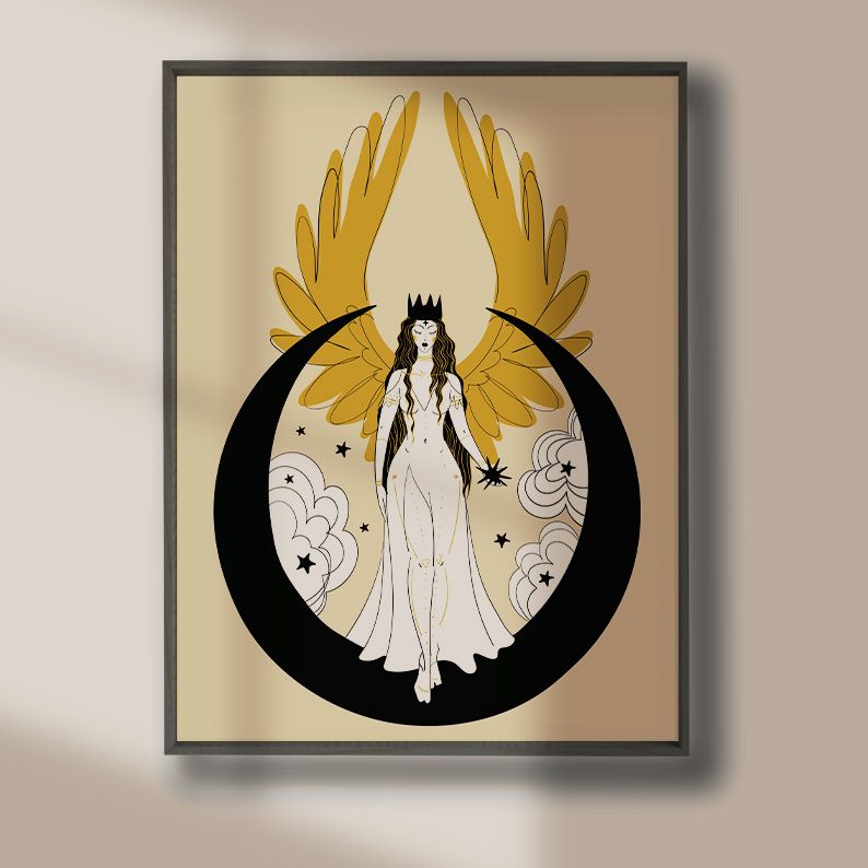Celestial Witchy Gallery Wall Set of 8 DIGITAL Prints product image (10)