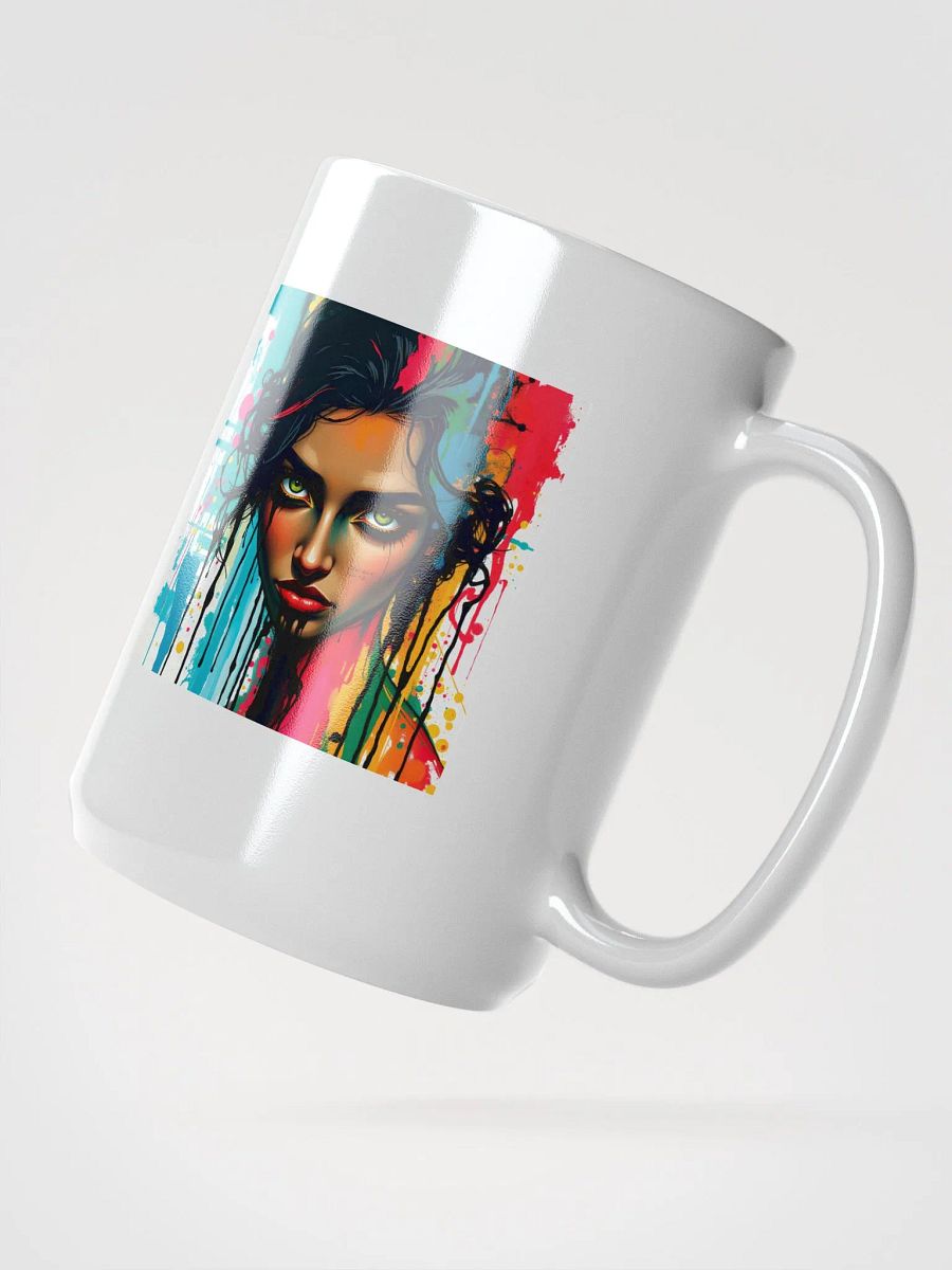 Vibrant Abstract Portrait Mug product image (2)