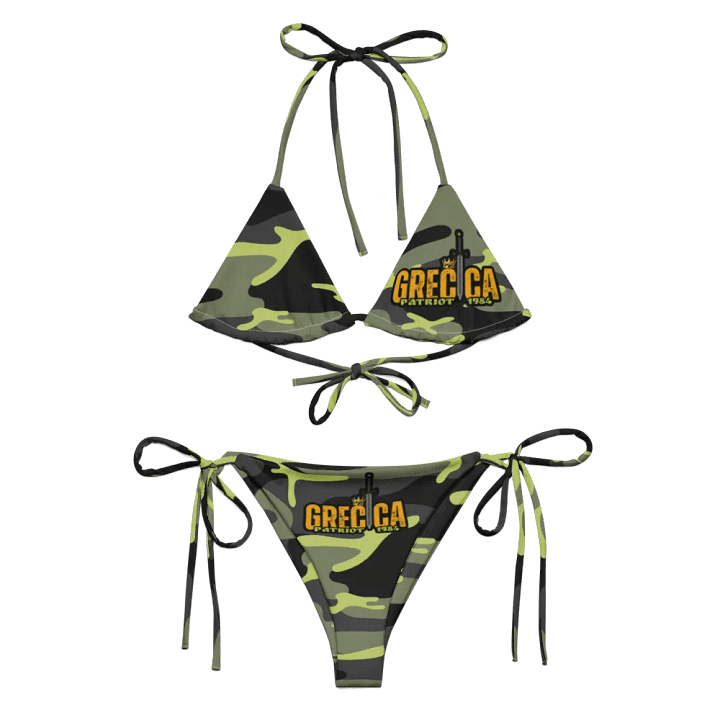 Eco-Chic Camo String Bikini Set Grečica Patriot Brand product image (1)