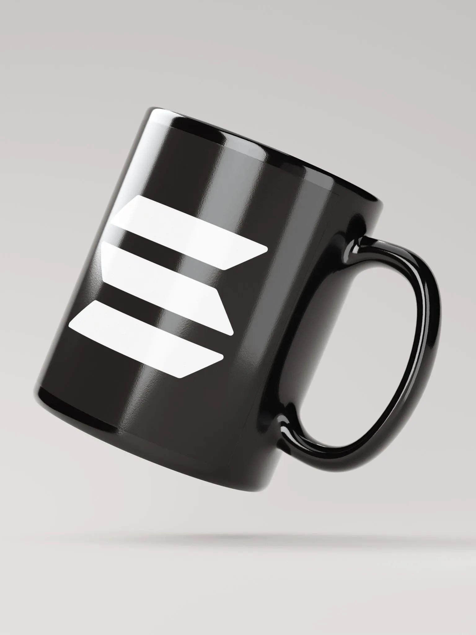 Solana Logo Black Mug product image (1)