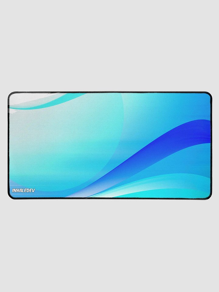 Wavy Blue- Desk Mat product image (1)