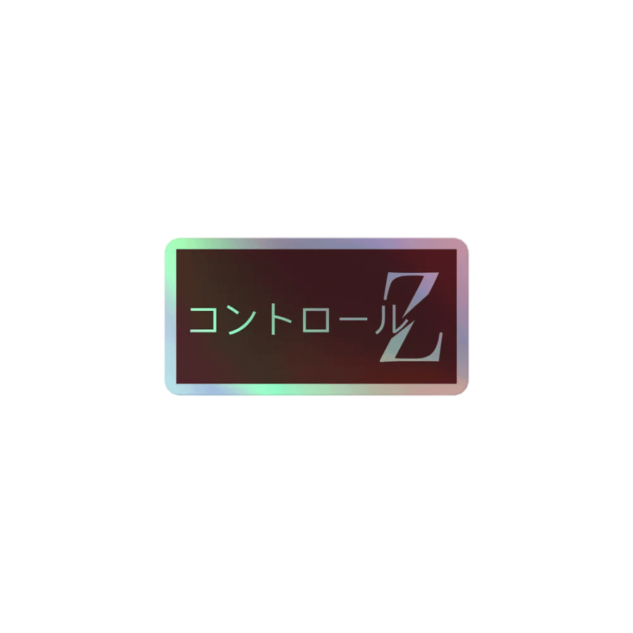 Control Z Holo Sticker product image (1)