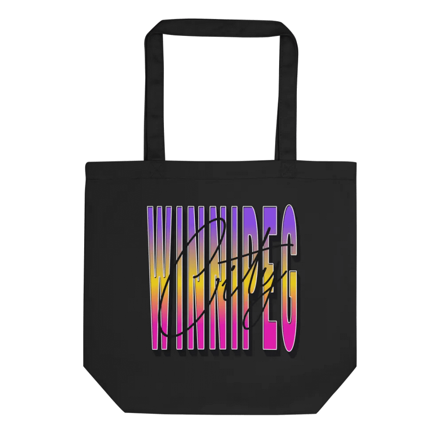 Winnipeg City Ombre Tote Bag product image (1)