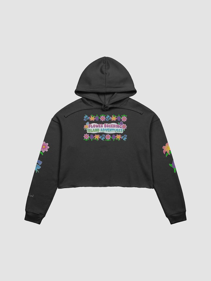 Flowery Flower Breeding Island Adventures- Crop Hoodie product image (1)