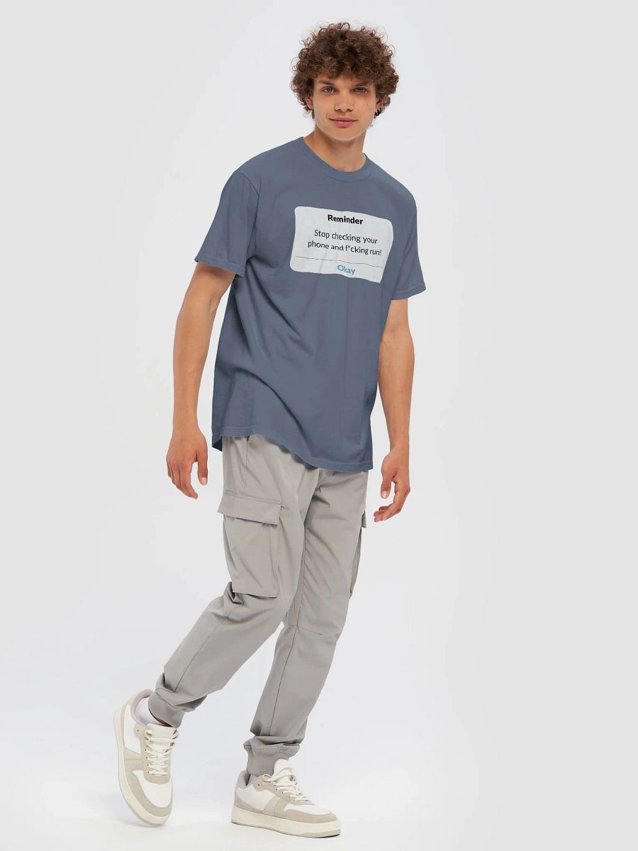 Stop Checking Your Phone Reminder Tee product image (27)