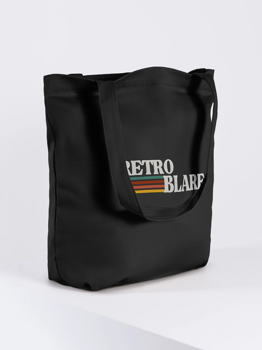 RETRO BLARE Striped Tote Bag product image (4)