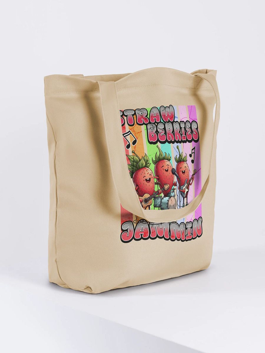 Strawberries Jammin Band Eco Tote product image (4)