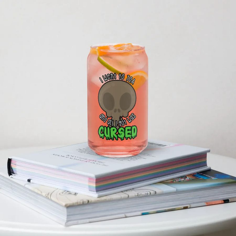All I Got Was Cursed - Warrior - Can Glass product image (4)