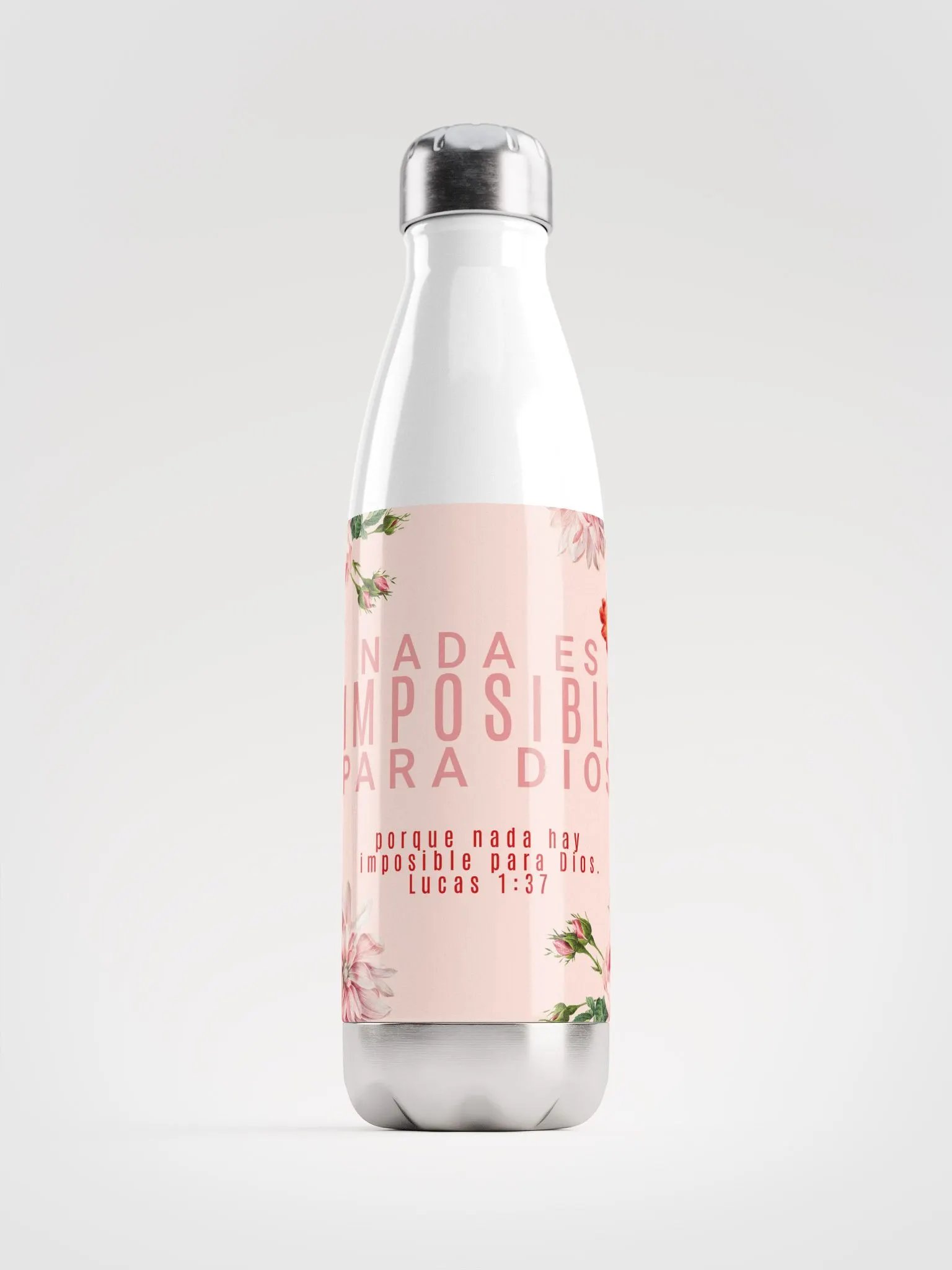 Nothing is Impossible Stainless Steel Water Bottle product image (1)