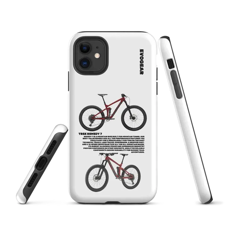 White Trek Remedy 7 iPhone Case product image (1)