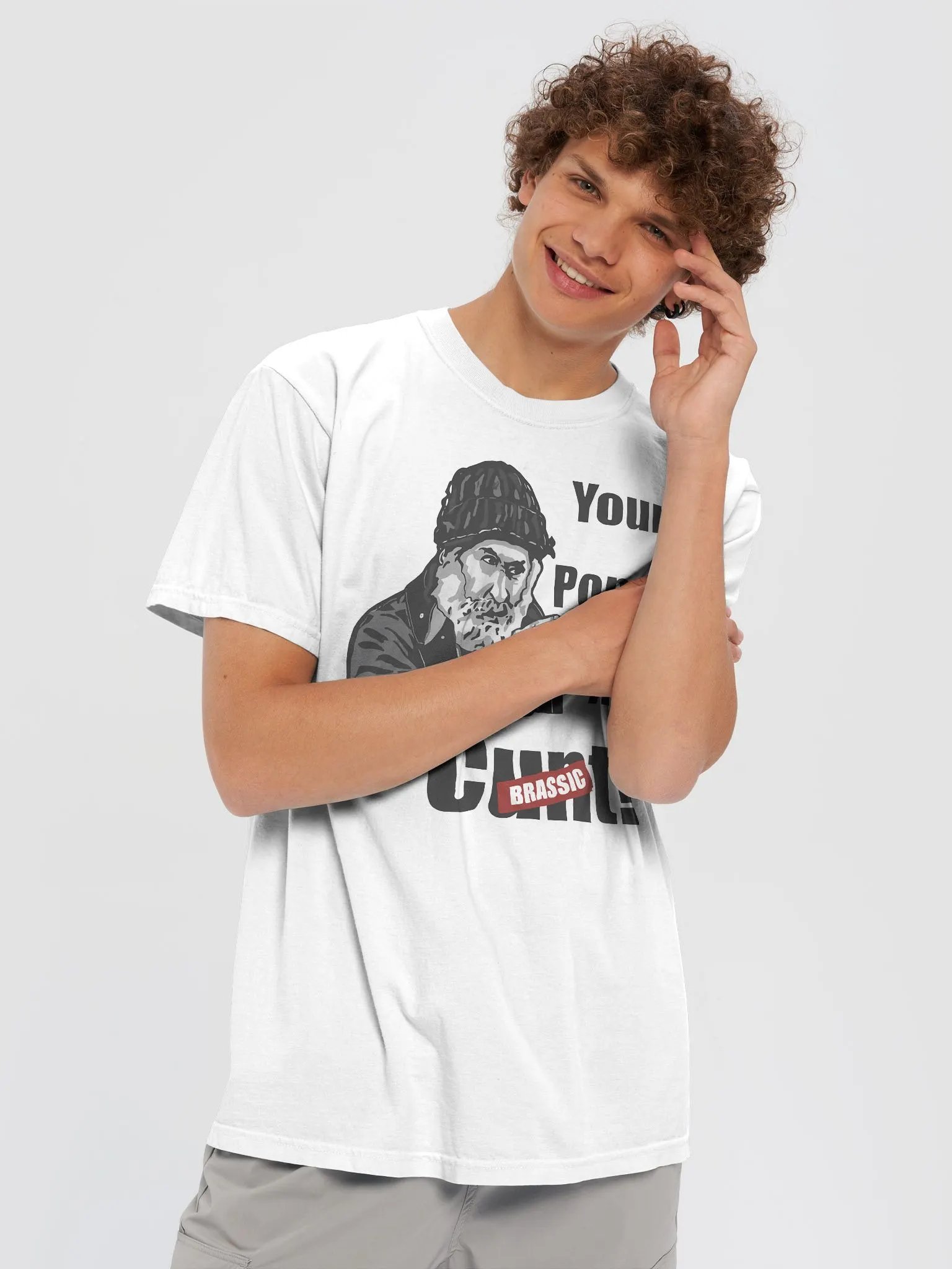 Brassic Farmer Jim Rant Your Pony’s A Cunt Shirt product image (6)