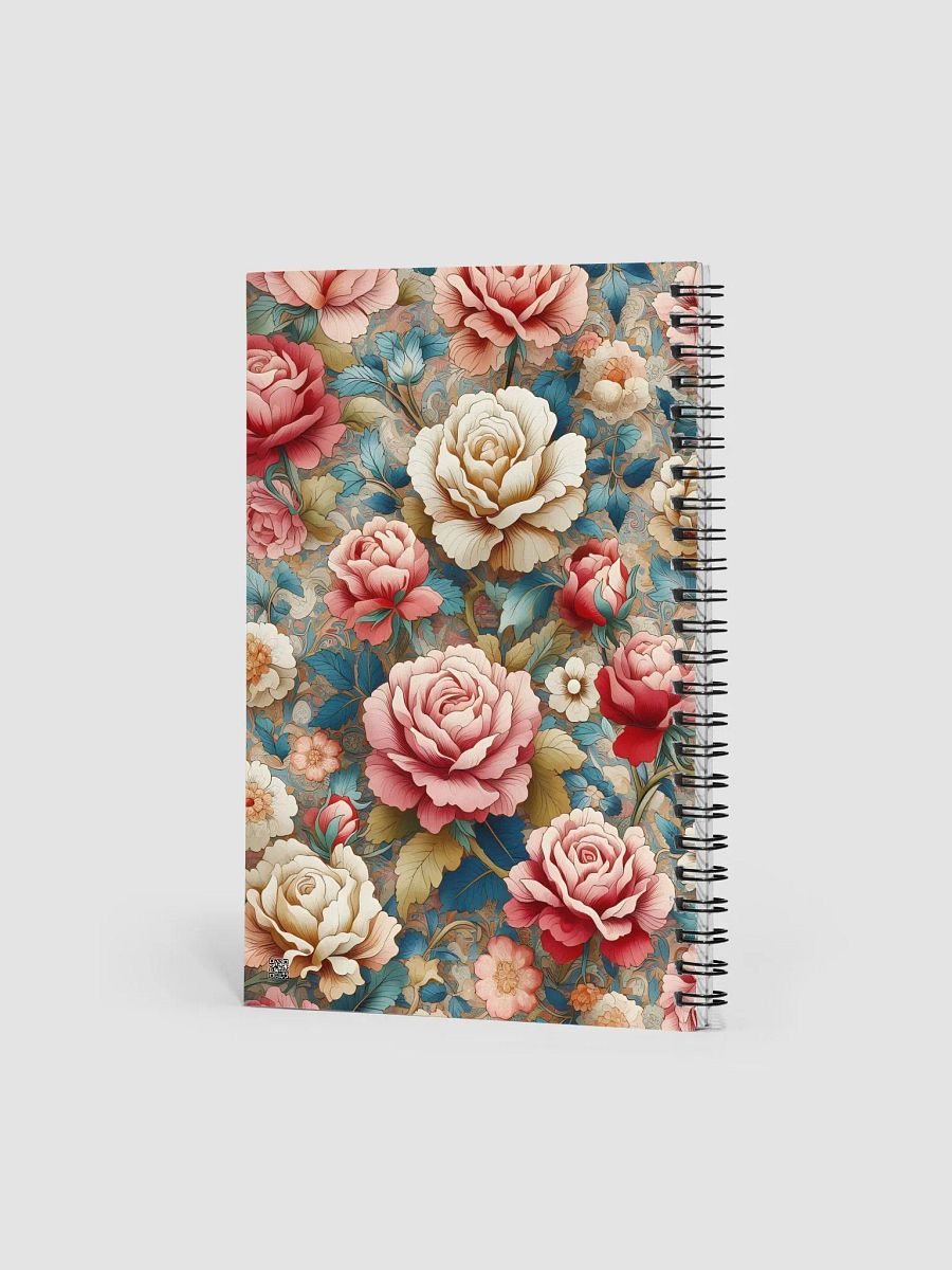 Royal Floral Spiral Notebook product image (2)