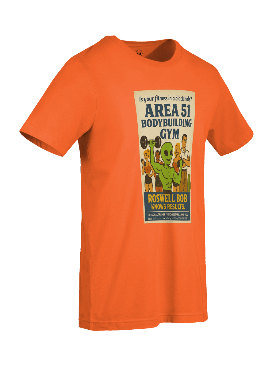 Area 51 Bodybuilding Gym Roswell Aliens Unisex T-Shirt product image (96)