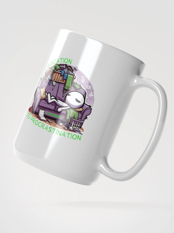 Dedication to Procrastination Mug product image (2)