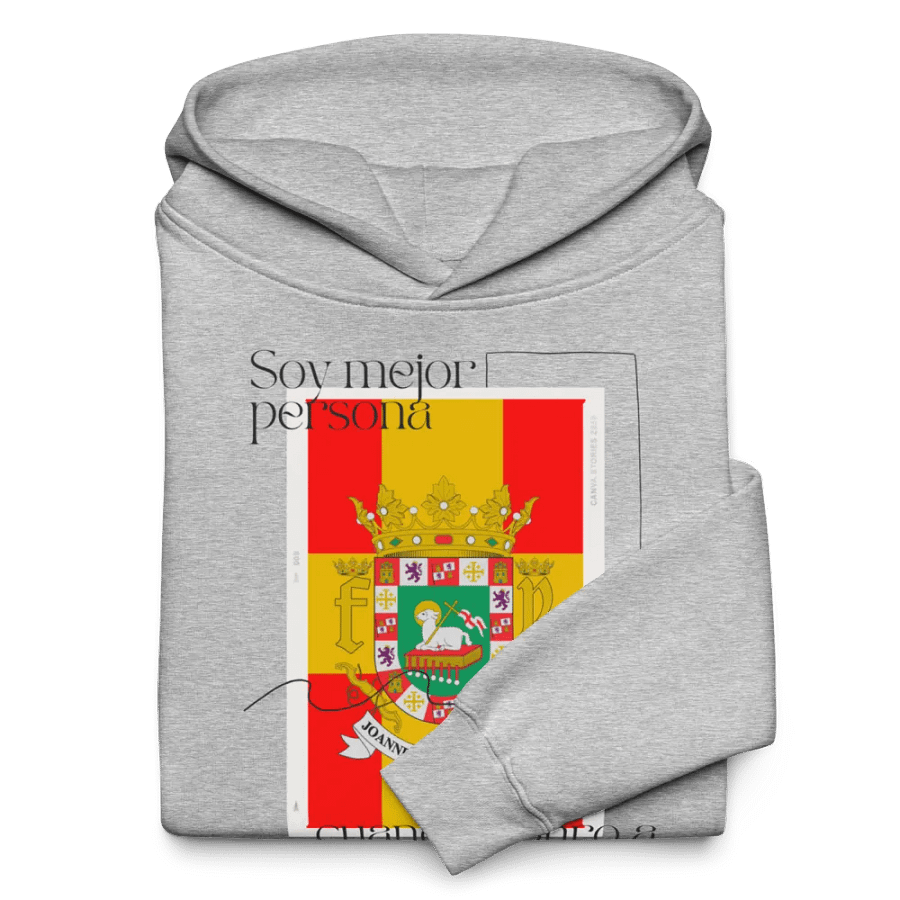 Sudadera con capucha gris - Honra Ancestros Reunificacionistas product image (10)
