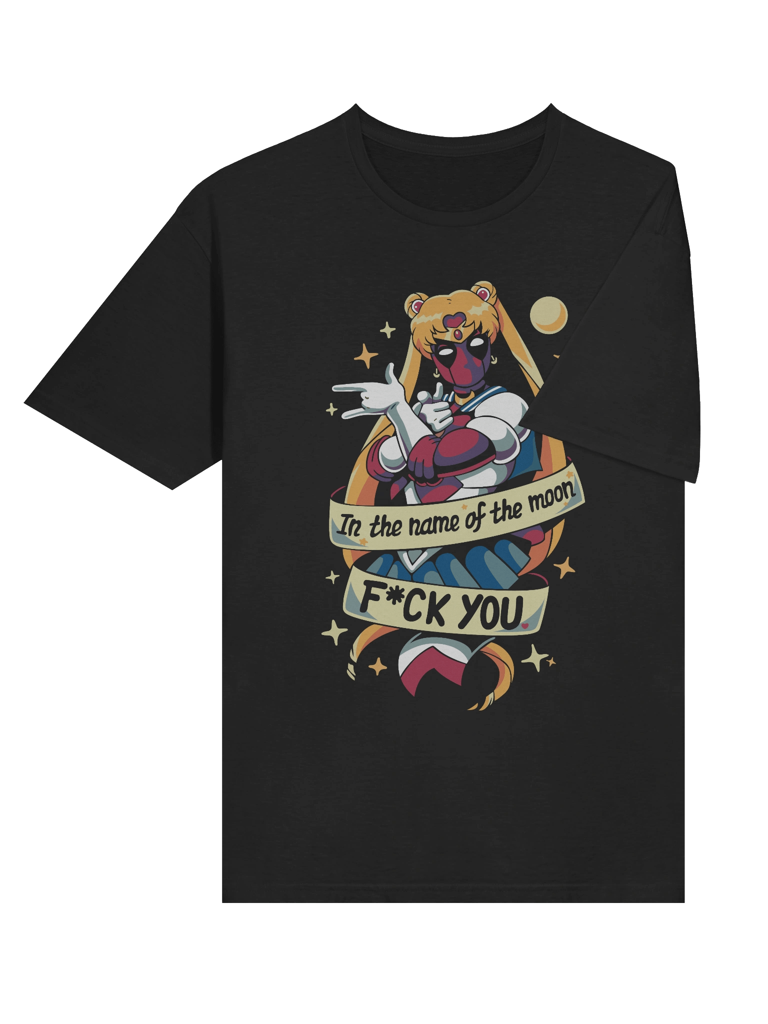 Deadpool Sailor Moon Parody – Gildan Softstyle T-Shirt product image (4)