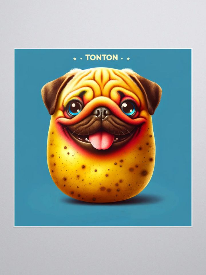 Idaho Pugtato Sticker product image (1)
