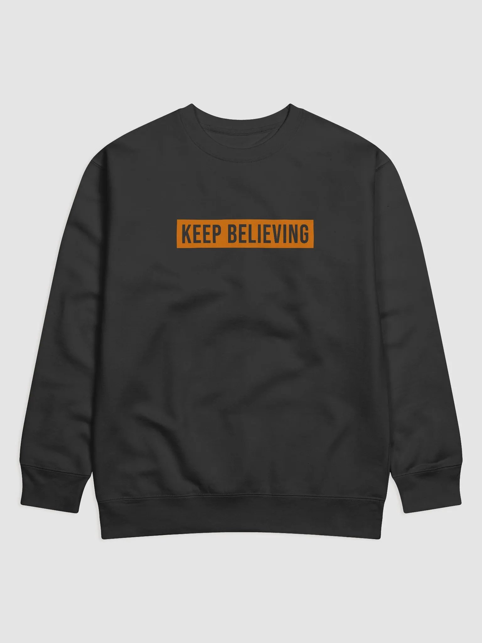 Believe Orange Premium Sweatshirt product image (4)