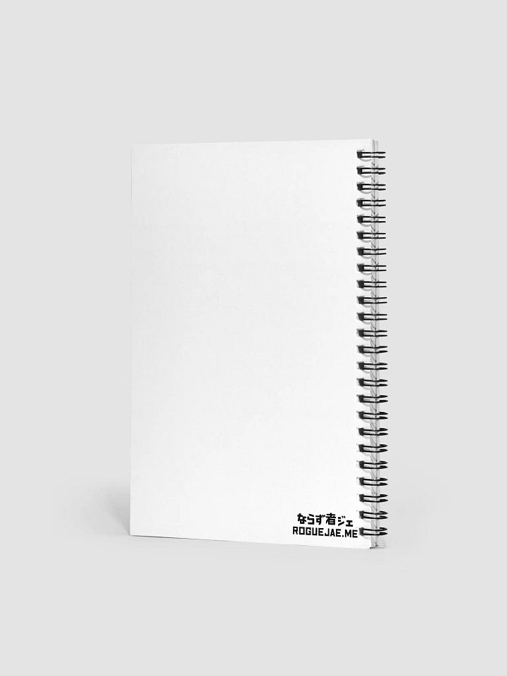 RogueJae Text Logo - Japanese Inspired Spiral Notebook product image (2)
