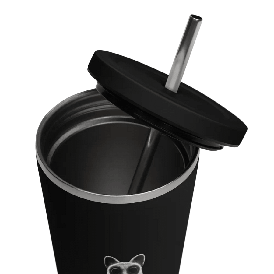 Cat Monster Insulated Tumbler with a Straw product image (6)