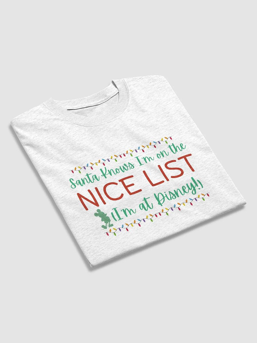 Mickey Mouse Nice List Men's Tee product image (13)