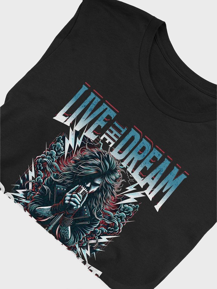 Live The Dream Rock The Night (Bella+Canvas T-Shirt) product image (2)