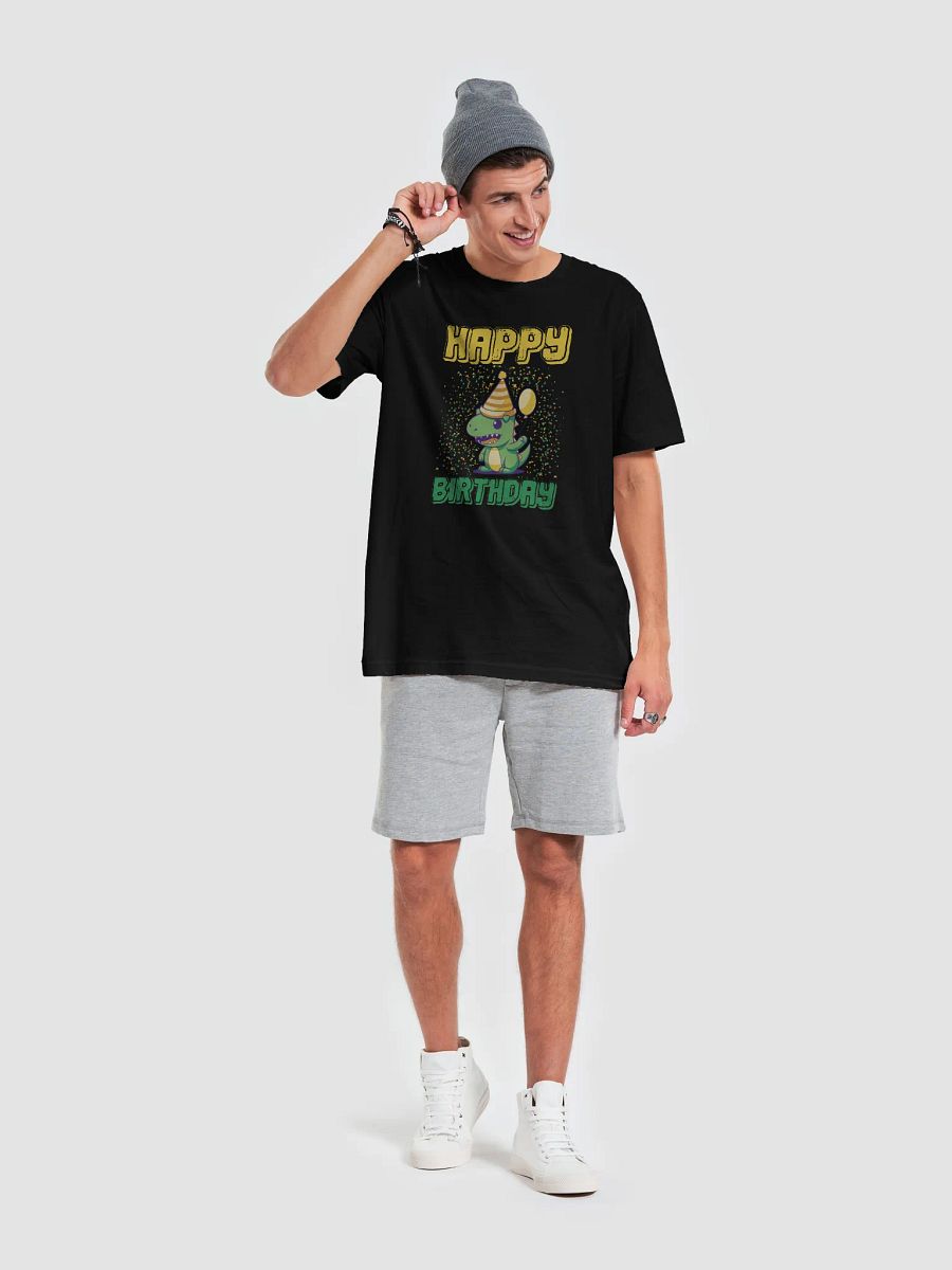 Happy Birthday (Cute Dinosaur With Balloon) T-Shirt product image (28)