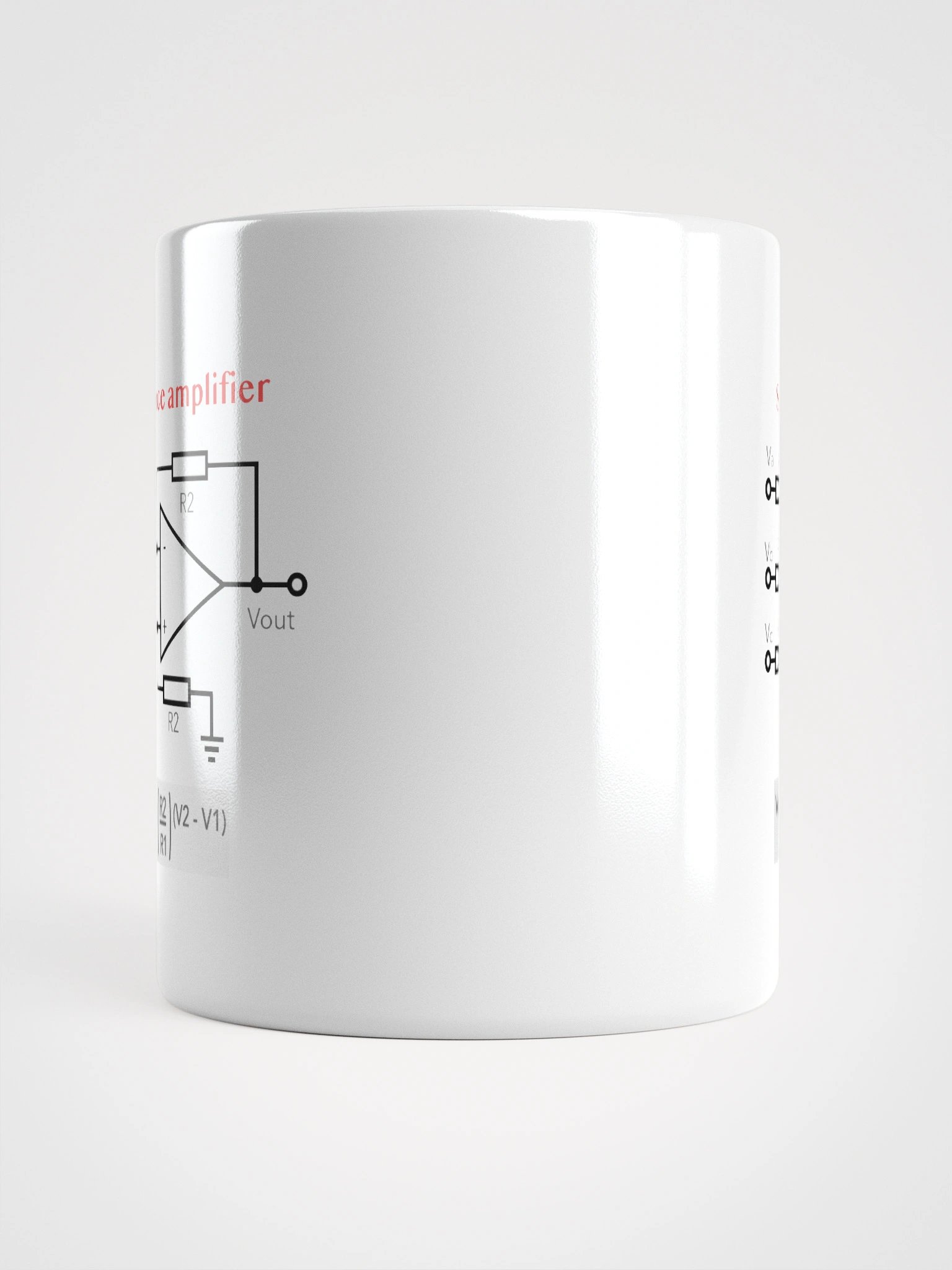 Operational Amplifier (Summing & Difference Amps) Mug product image (15)