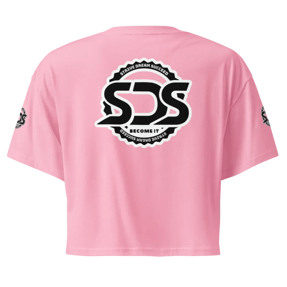 STRIVR DREAM SUCCEED LADY CROP TOP SHIRT product image (9)