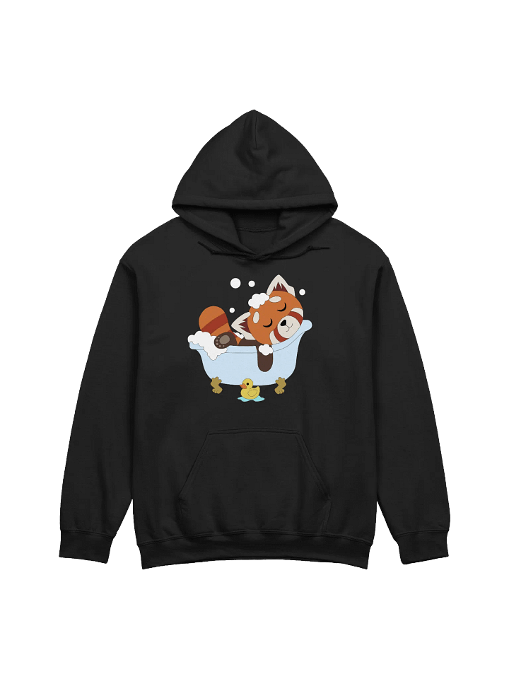 Red Panda Tub Time Hoodie product image (10)