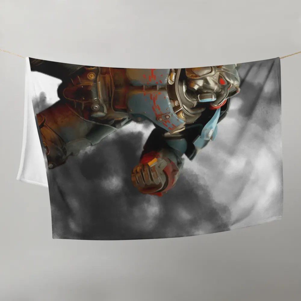 Power Armor Smokey Cloud Throw Blanket product image (9)
