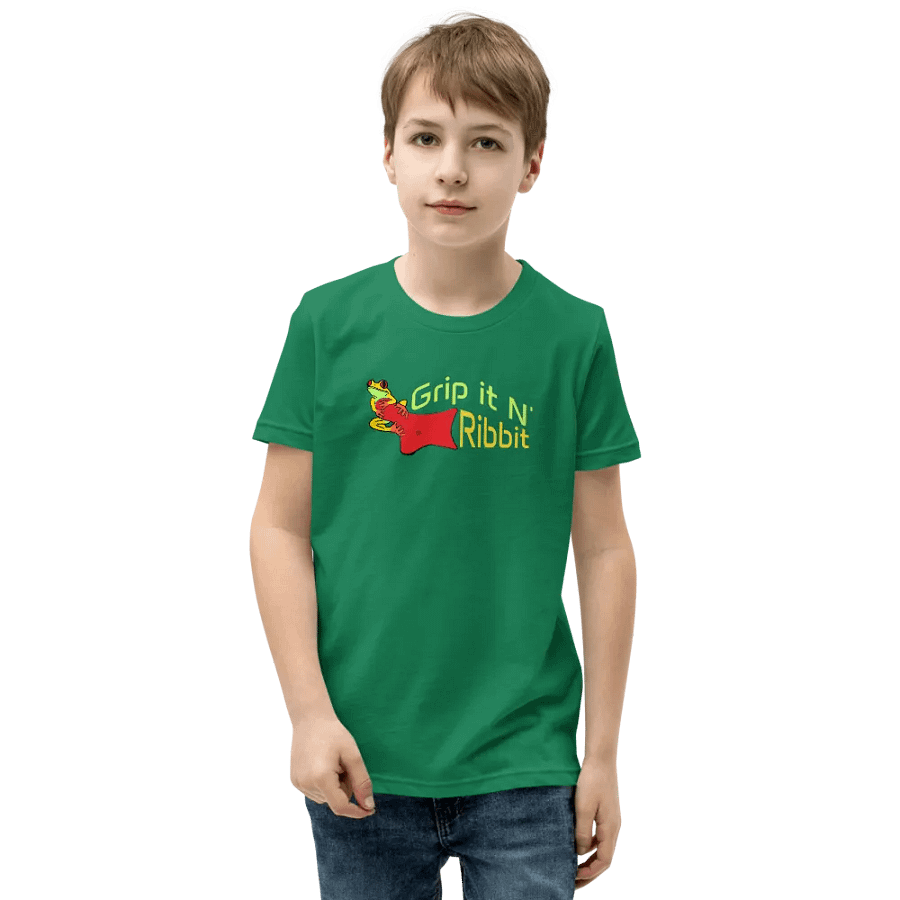 Grip it N' Ribbit - Climbing T-Shirt product image (1)
