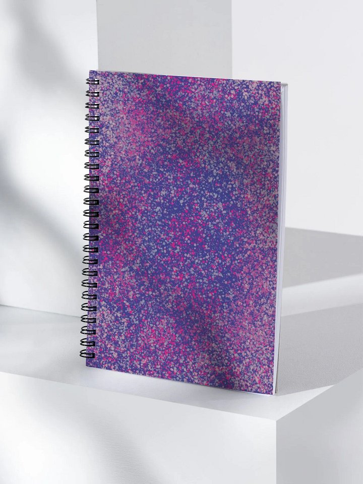 Spiral Notebook (galactic artwork) product image (1)