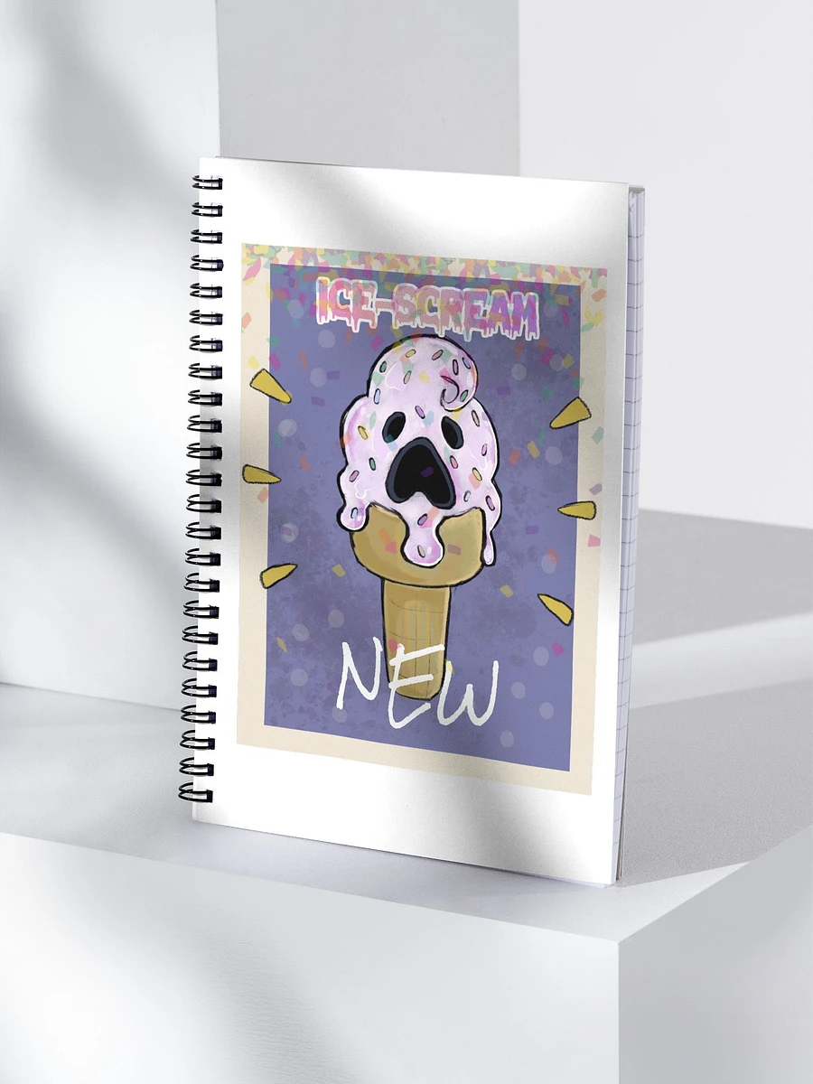 Ice Scream Spiral Notebook product image (3)