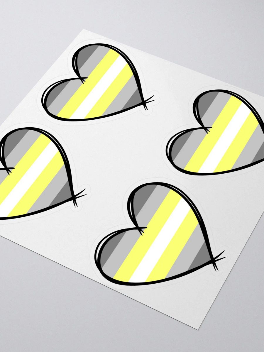 Demigender Pride Stickers product image (6)