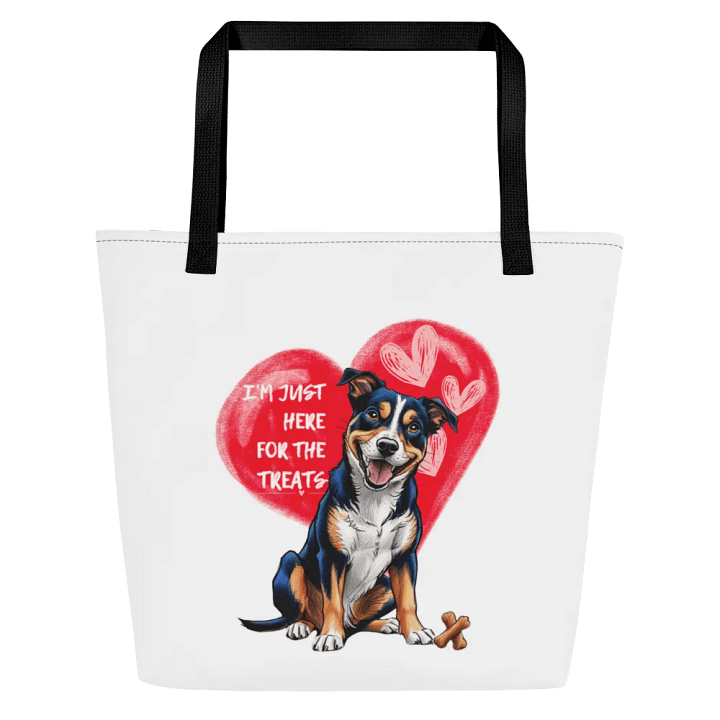 I'M YUST HERE FOR THE TREATS Tote Bag product image (1)