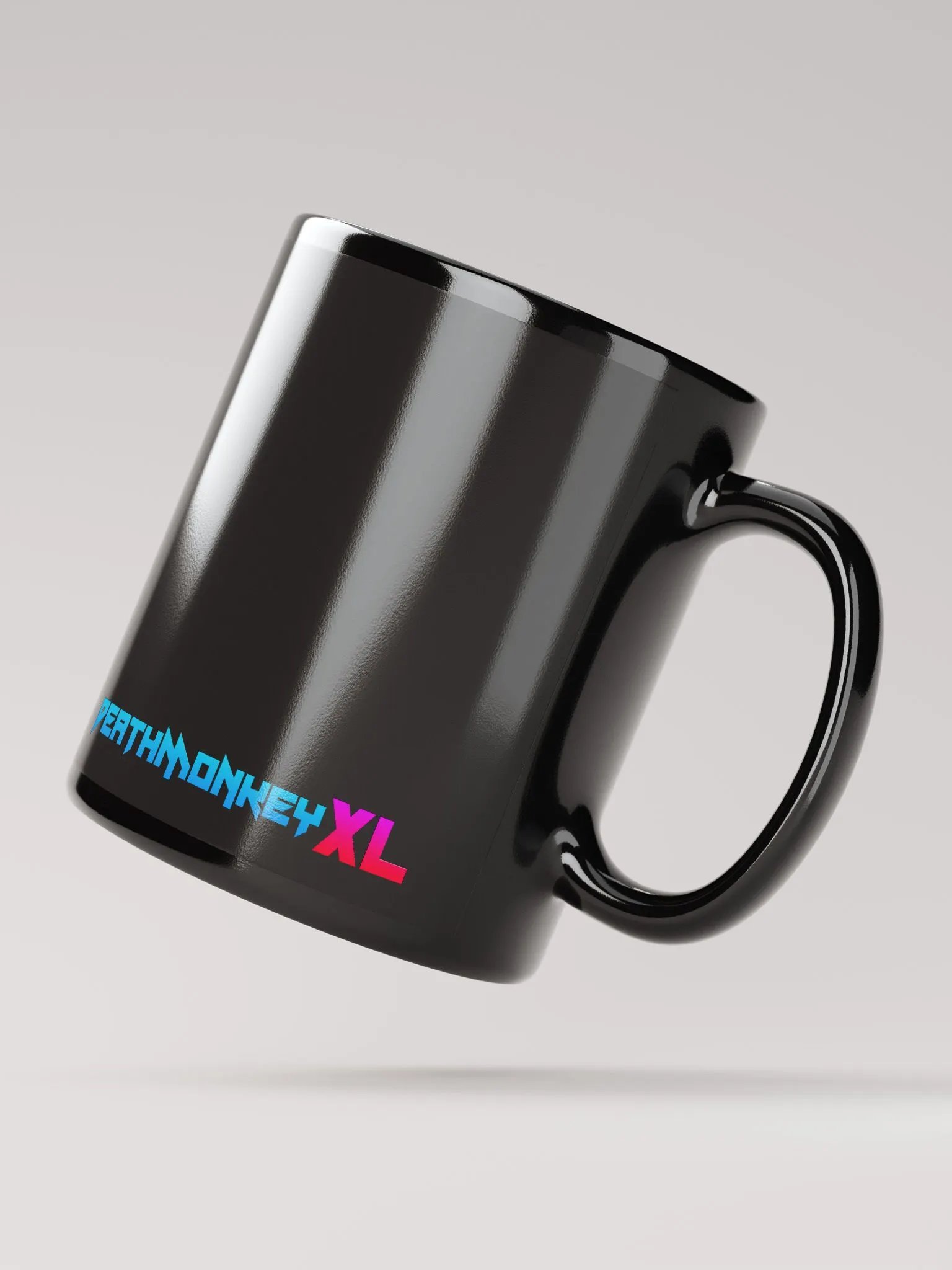 Skull & Nanas Black Glossy Mug product image (4)