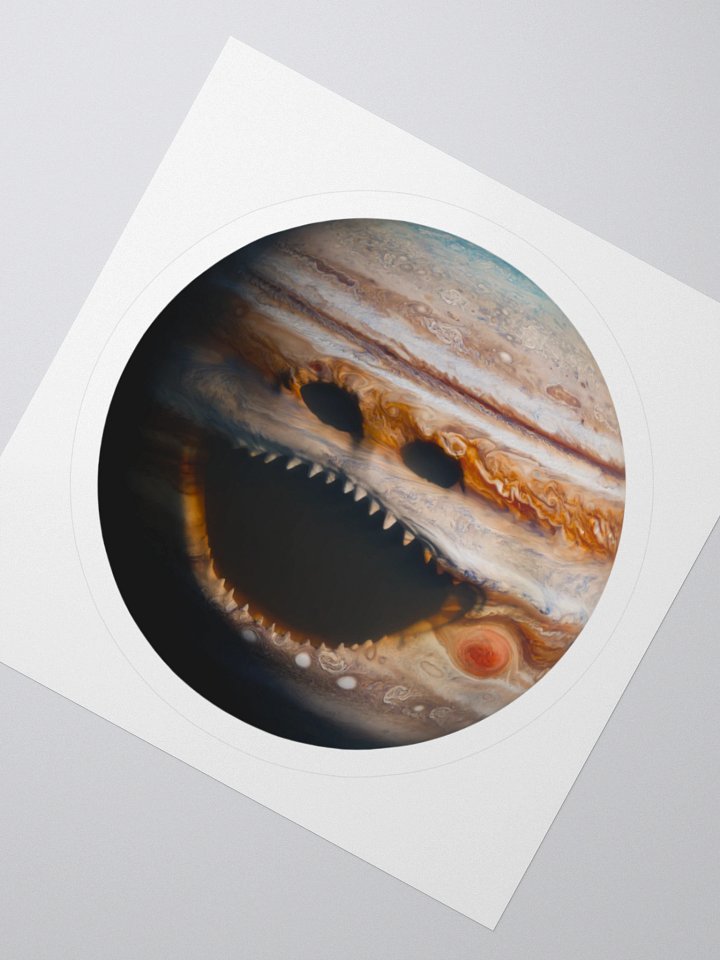 Jupiter Woke Up Sticker product image (5)