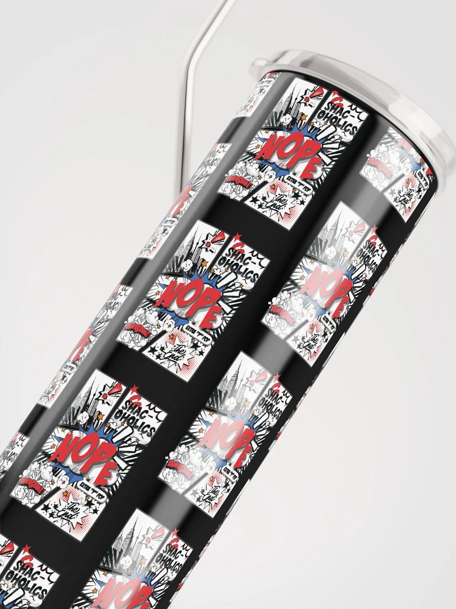 Shac-oholics Comic Blast Tumbler - Red 